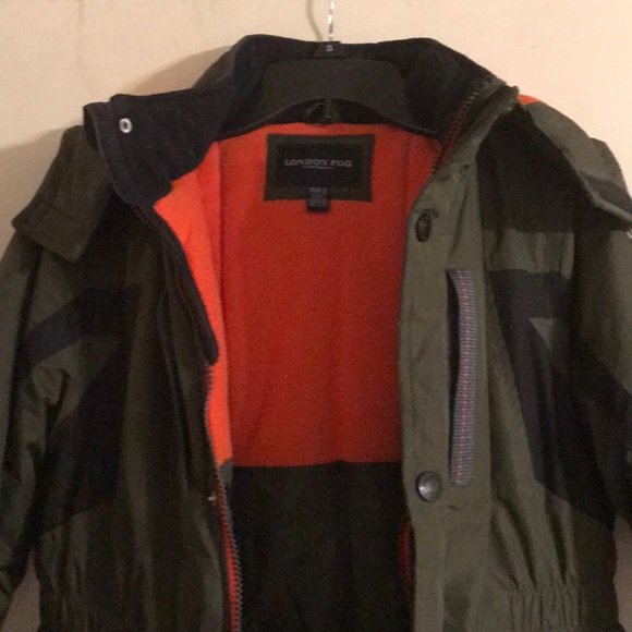 London Fog little boys coat size 10/12 - Picture 4 of 7